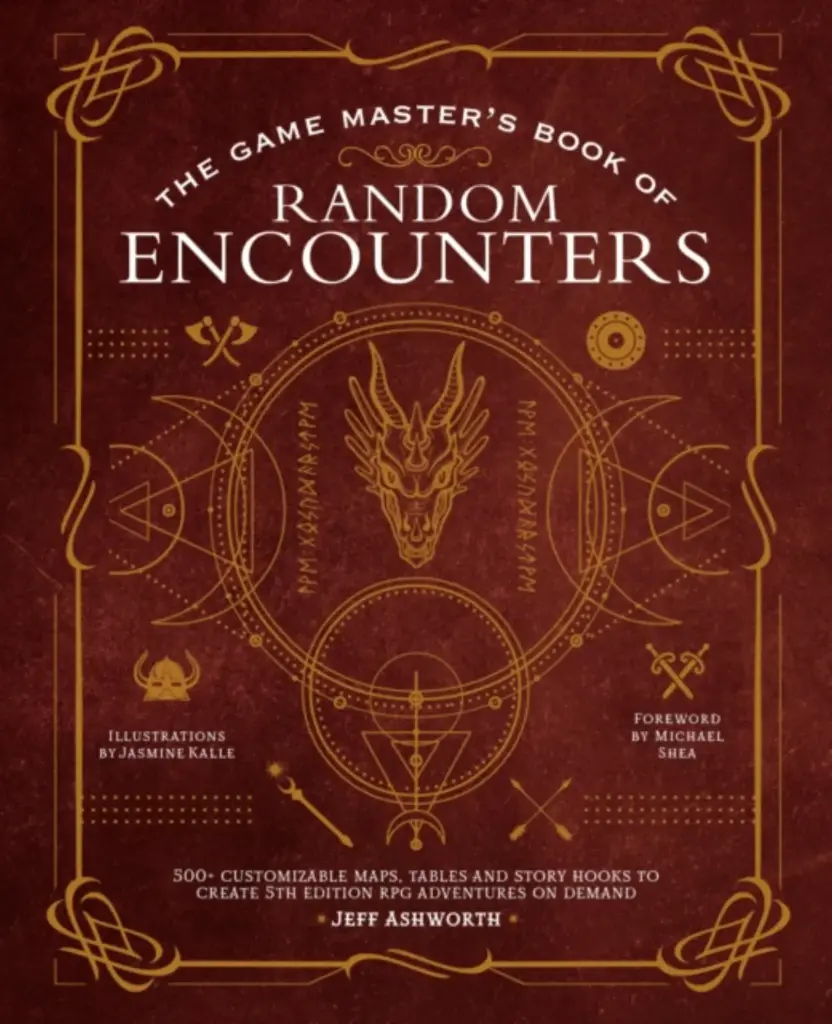 The Game Master's Book of Random Encounters: 500+ customizable maps, tables and story hooks to create 5th edition adventures on demand by Jeff Ashworth