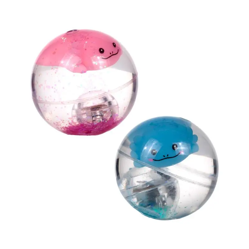 Axolotl High Bounce LED Flashing Bouncy Ball 