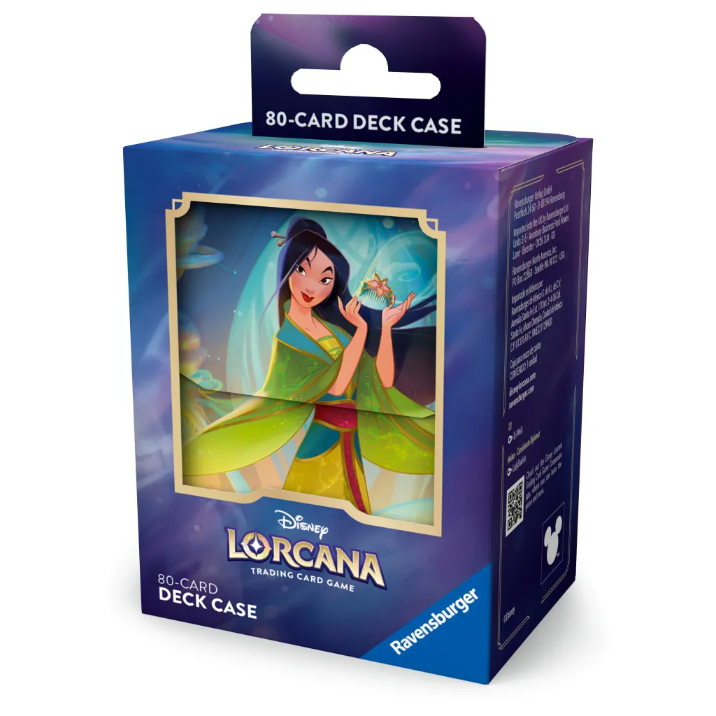 Disney Lorcana - Mulan 80 Card Deckbox