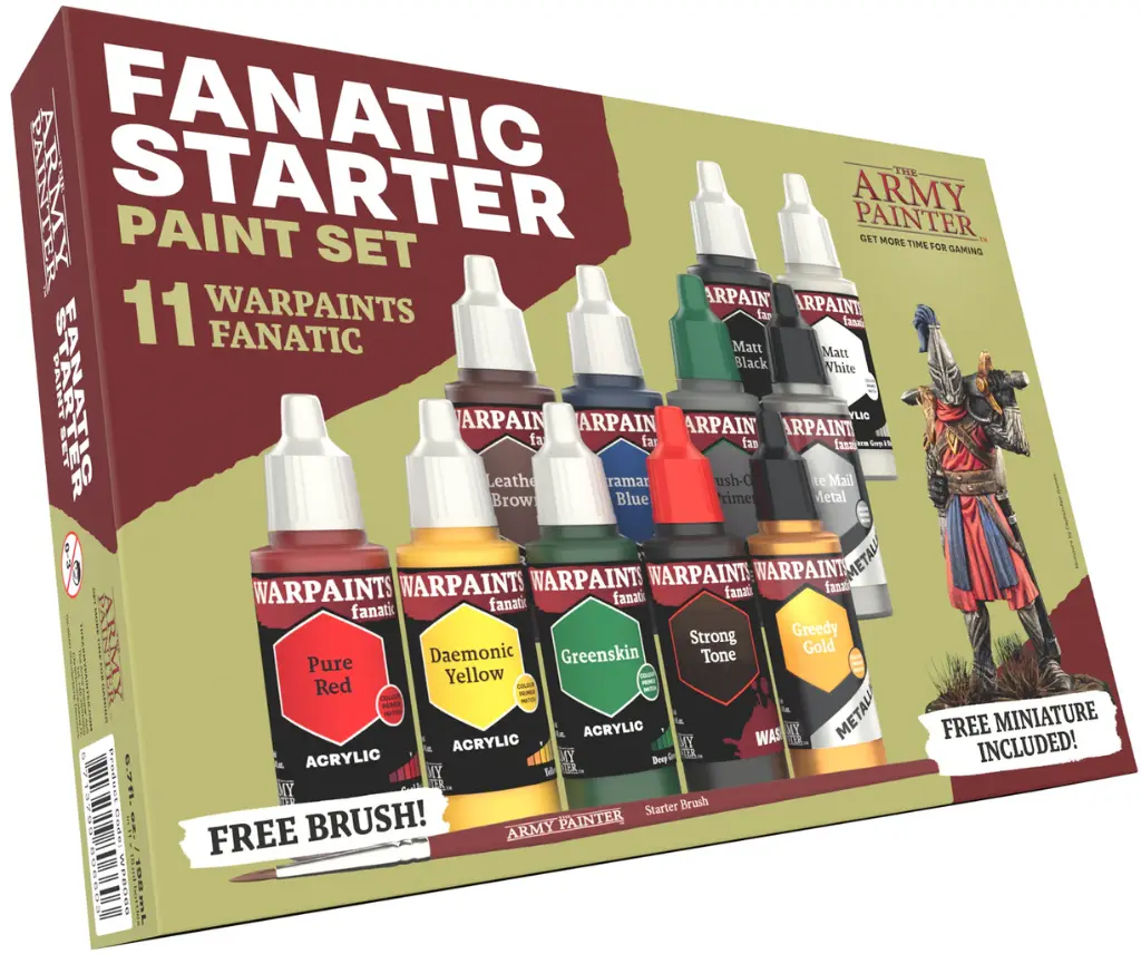 The Army Painter: Fanatic Starter Paint Set