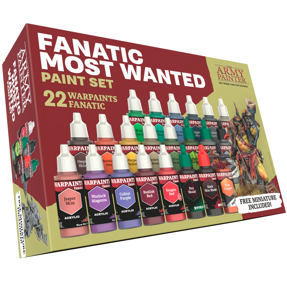 The Army Painter: Fanatic Most Wanted Paint Set