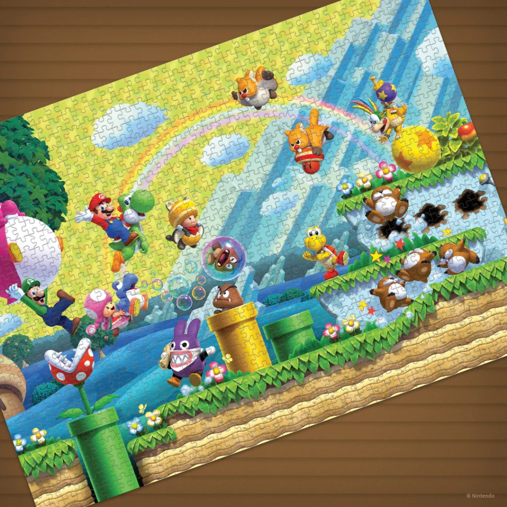 Super Mario Chaos & Fun 1000 Piece Puzzle