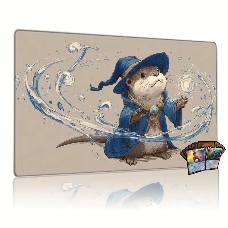 Playmat - Whimsical Otter Mage