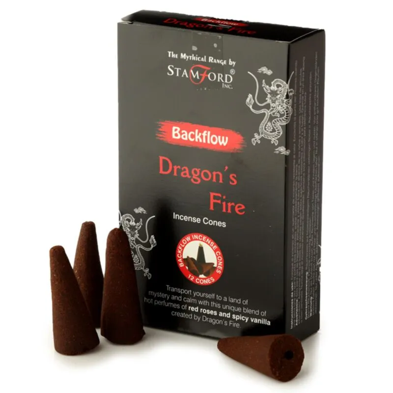 Dragon's Fire Backflow Incense Cones