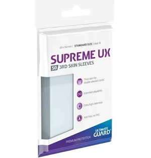 Ultimate Guard: Supreme UX Standard Sleeves Transparent
