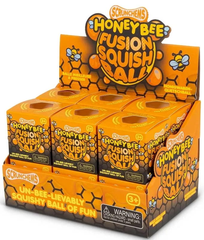 Scrunchems Honeybee Fusion Squishball