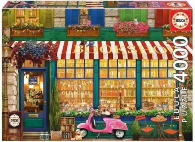Vintage Bookshop 4000pc Jigsaw Puzzle