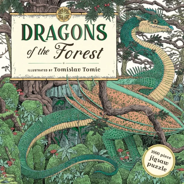 Dragons of the Forest : A 1000 Piece Jigsaw Puzzle