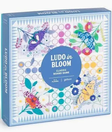 Ludo In Bloom Classic Board Game Set