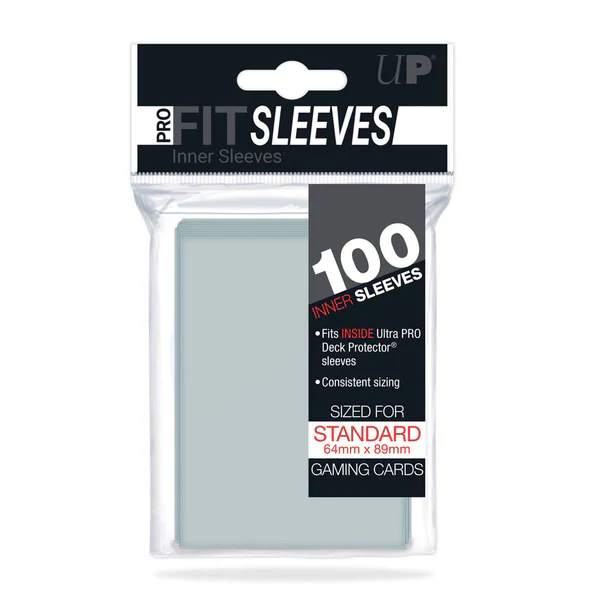 Ultra PRO - PRO Fit - 100 Transparent Inner Sleeves