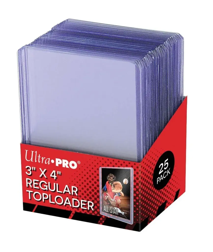 Ultra PRO - Regular Toploaders Clear 25 Pack
