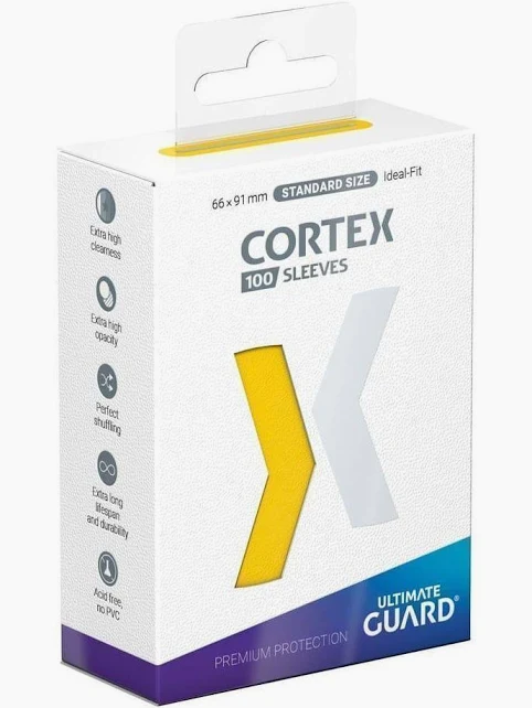 Ultimate Guard: Cortex Standard Sleeves Yellow