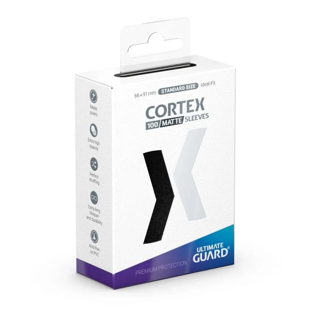 Ultimate Guard: Cortex Standard Sleeves Matte Black