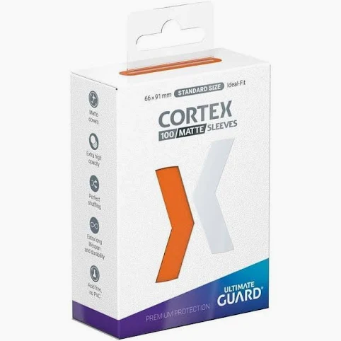 Ultimate Guard: Cortex Standard Sleeves Matte Orange