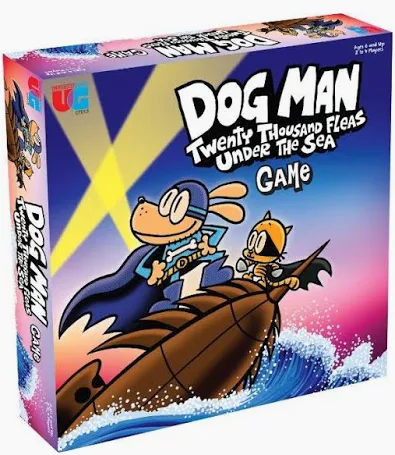Dog Man 20,000 Fleas Under The Sea Game Board Game