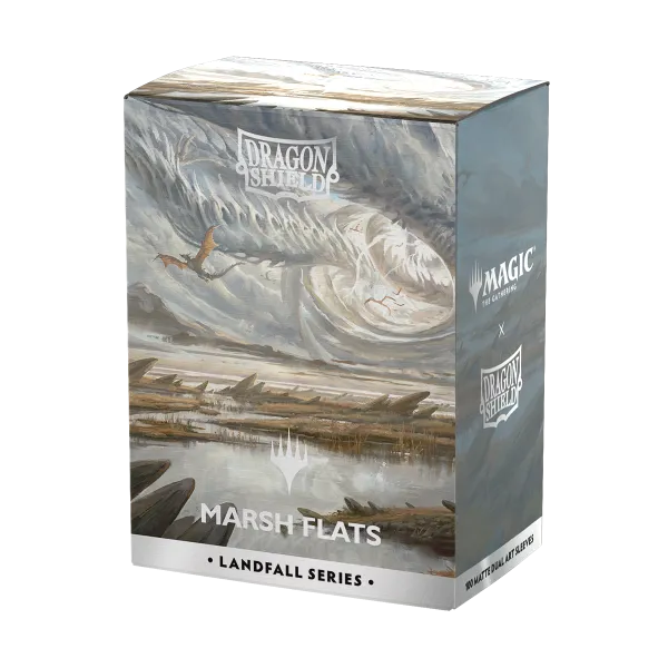 Dragon Shield X Magic: The Gathering: Marsh Flats - Standard Size Sleeves Landfall Series