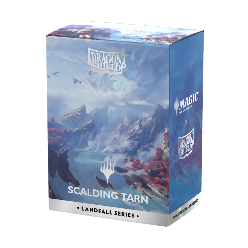 Dragon Shield X Magic: The Gathering: Scalding Tan - Matte Standard Size Sleeves Landfall Series