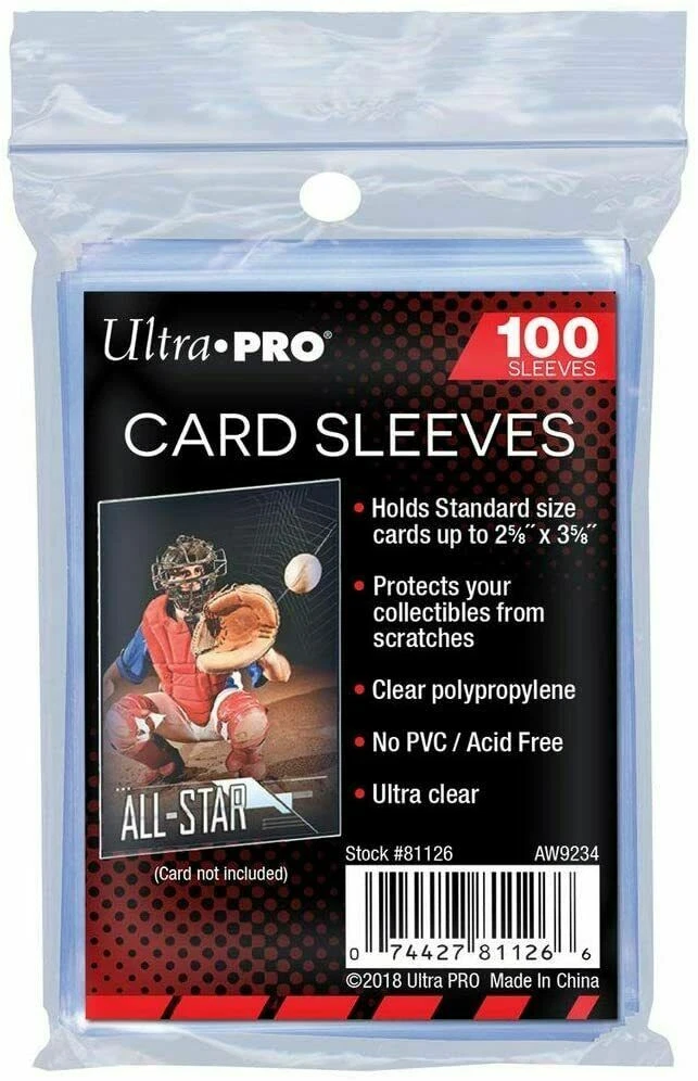 Ultra Pro - Standard Soft Sleeves 100pk
