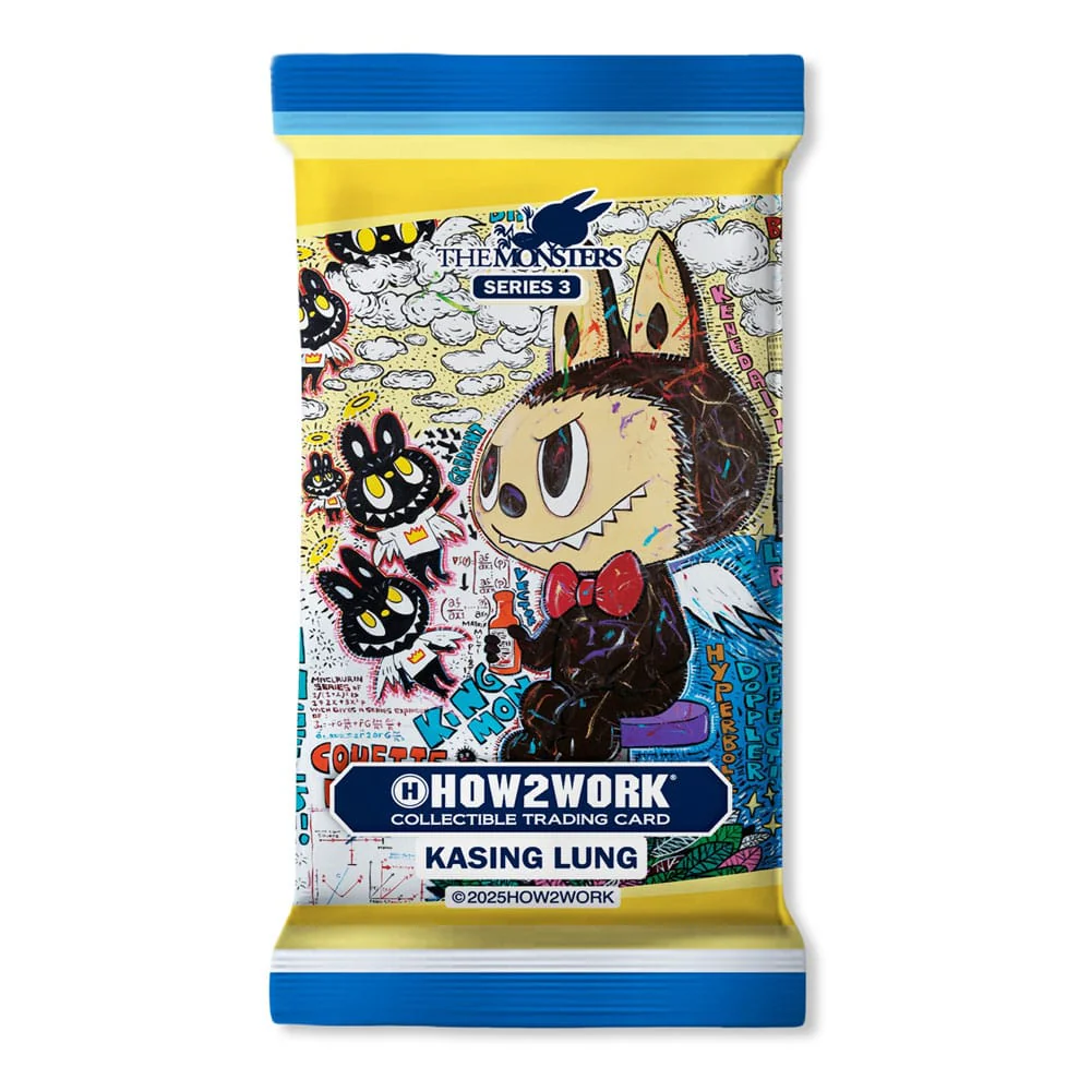 Labubu Collectible Trading Cards - The Monsters Series 3 - Booster Pack