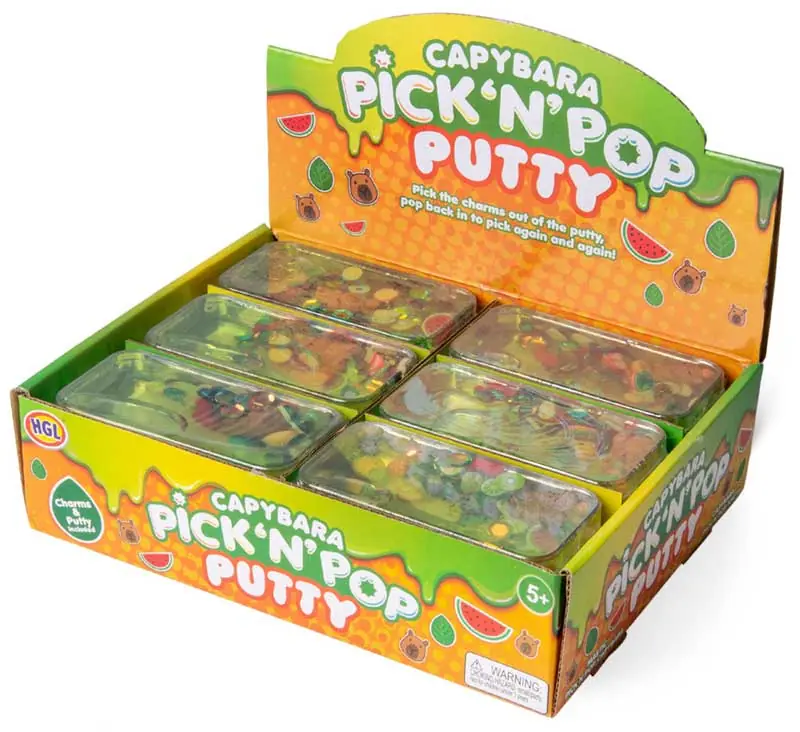 Capybara Pick n Pop Putty