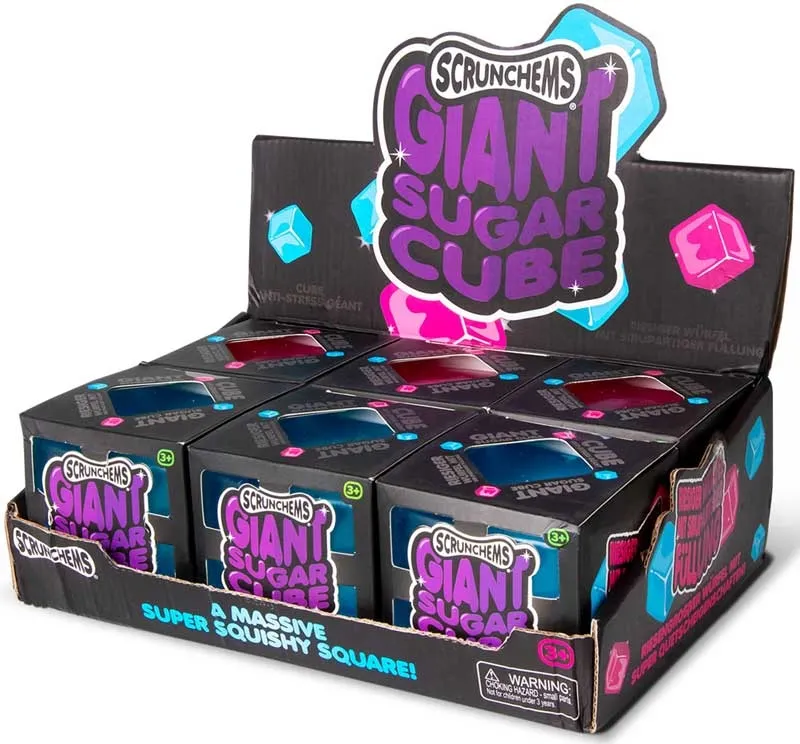 Scrunchems Giant Sugar Cube Assorted