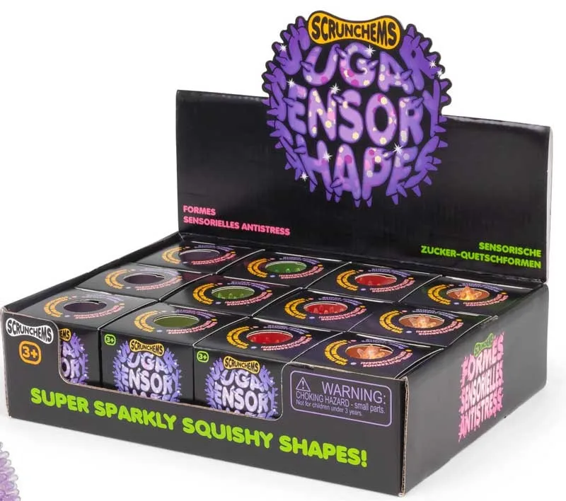 Scrunchems Sensory Sugar Shapes Assorted