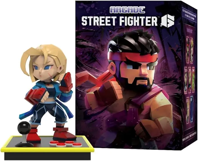 Mighty Jaxx Arcade: Capcom Street Fighter Series - Blind Box Collectible Figurines