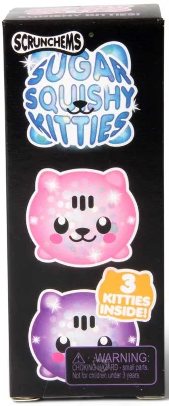 Scrunchems Sugar Squishy Kitties 3pk