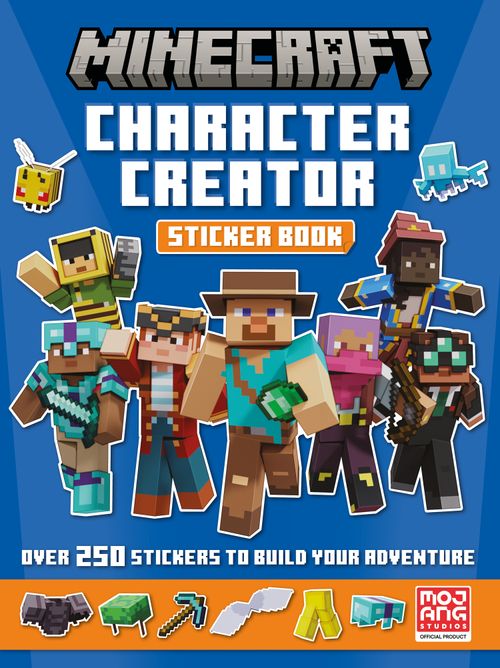 Mojang AB Minecraft Character Creator Sticker Book (Paperback)