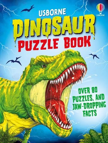 Dinosaur Puzzle Book by Kirsteen Robson (paperback)