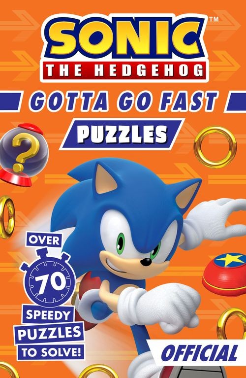 Sonic the Hedgehog Gotta Go Fast Puzzle Book (Paperback)