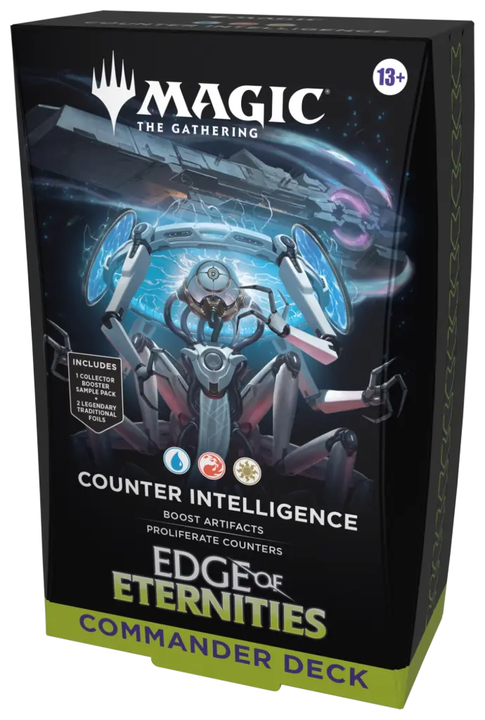 Magic: The Gathering - Edge of Eternities - Commander deck: Counter Intelligence (URW)