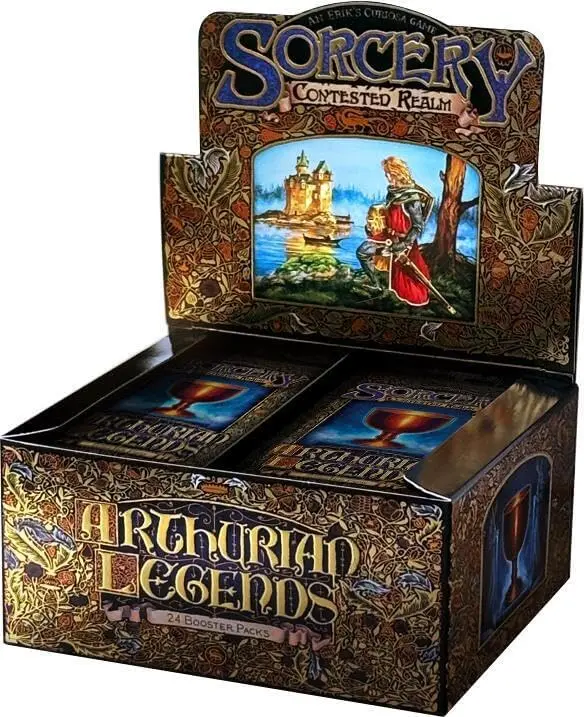 Sorcery Contested Realm - TCG Arthurian Legends Booster Pack New/Factory Sealed