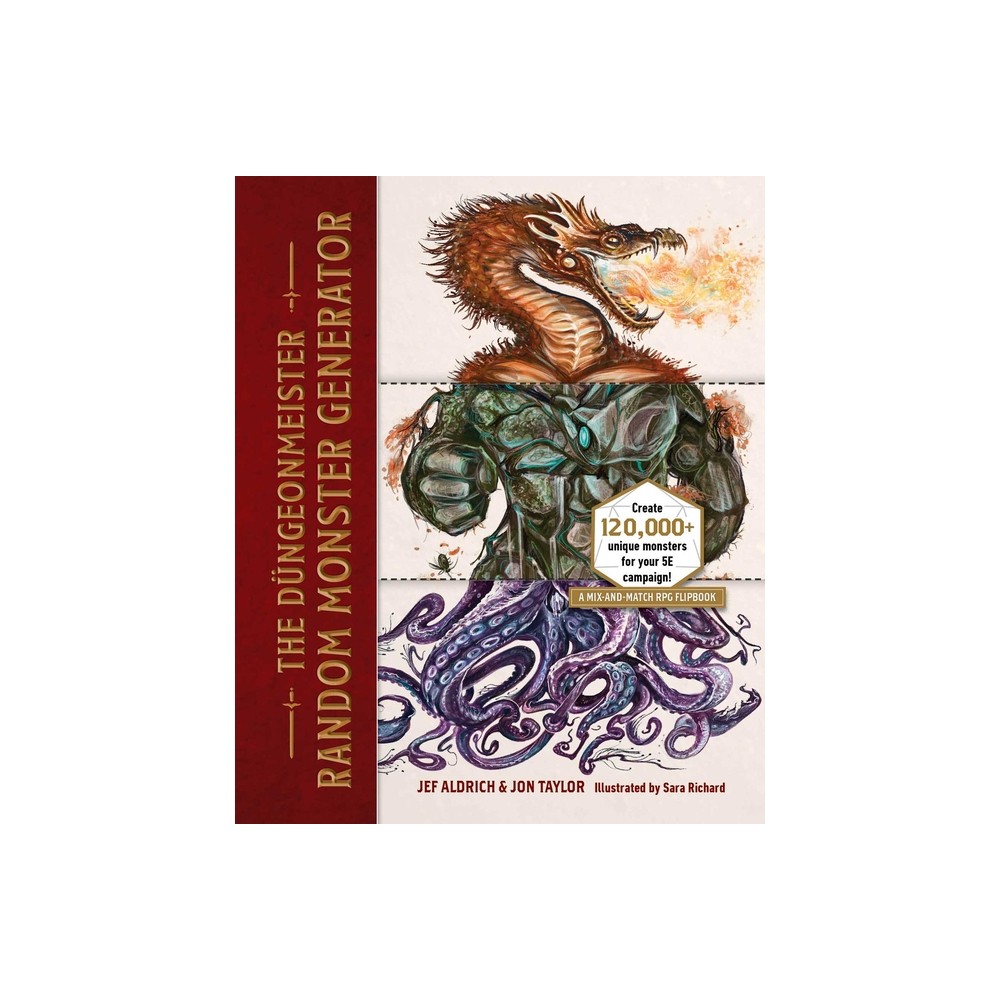 The Dungeonmeister Random Monster Generator : A Mix-and-Match RPG Flipbook