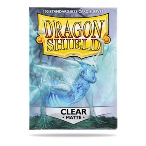 Standard Dragon Shield Matte Transparent Sleeves