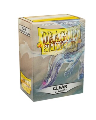 Standard Dragon Shield Sleeves Clear - Pack of 100