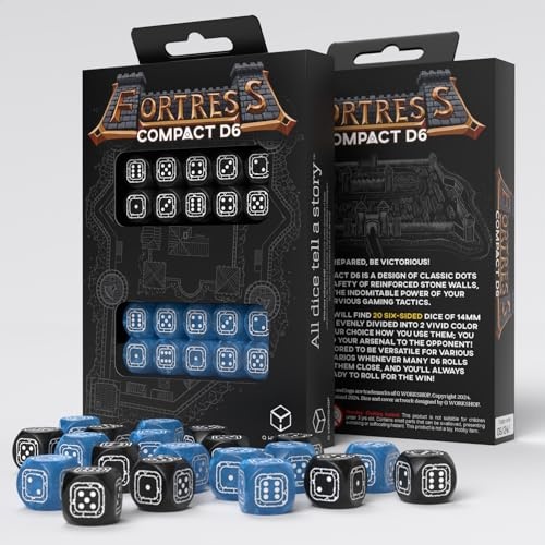 Fortress Compact D6: Black&Blue