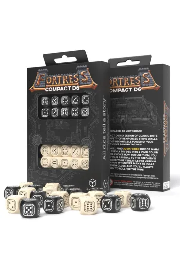 Fortress Compact D6: Black&Beige