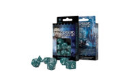 Classic RPG Stormy & white Dice Set
