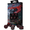 Cyberpunk Red Dice Set - Blood over Chrome