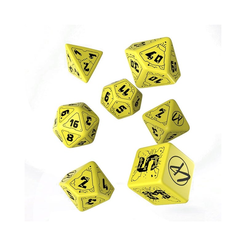 Cyberpunk Red Dice Set: Danger Zone