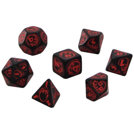 Dragons Dice Set: Onyx