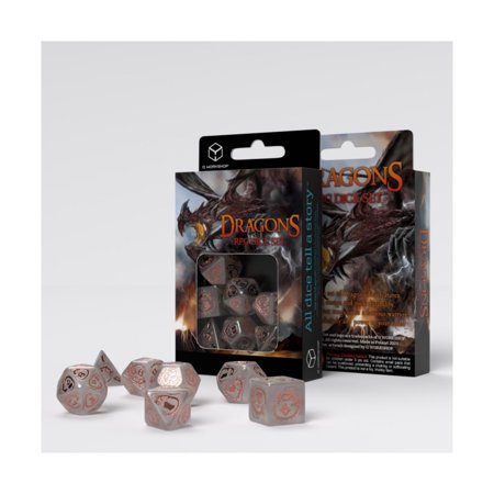 Dragons Dice Set: Quartz