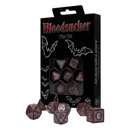 Bloodsucker Dice Set: Scarlet