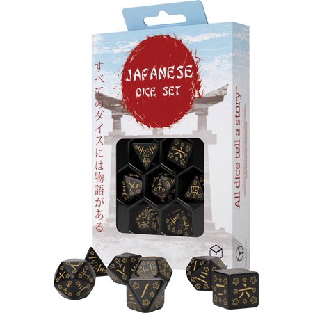 Japanese Dice Set: Deep Night Firefly