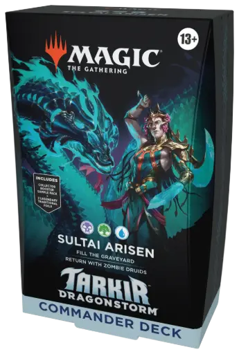 Magic: The Gathering - Tarkir: Dragonstorm Commander Deck - Sultai Arisen (Black-Green-Blue)