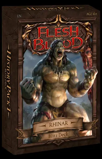 Flesh and Blood - History Pack 1 Precon - Rhinar