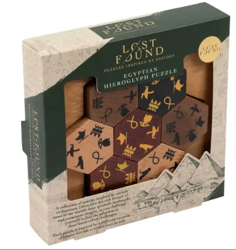 Lost & Found: Egyptian Hieroglyph Puzzle