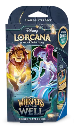 Disney Lorcana - Set 10 Whispers in the Well - Starter Deck: Simba & Megara