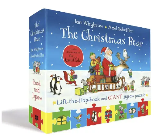 The Christmas Bear Book and Jigsaw Set by Ian Whybrow